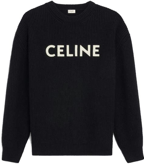 black celine sweater|Celine t shirt women's.